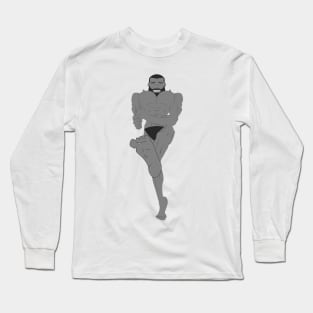 Gigachad Bouncing Betty Full: A Meme Design Long Sleeve T-Shirt